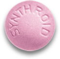 pink Synthroid; 112 mcg dose