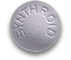 75 mcg dose; Violet Synthroid Pill