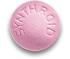 112 mcg dose; Rose Synthroid Pill