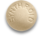 125 mcg dose; Brown Synthroid Pill